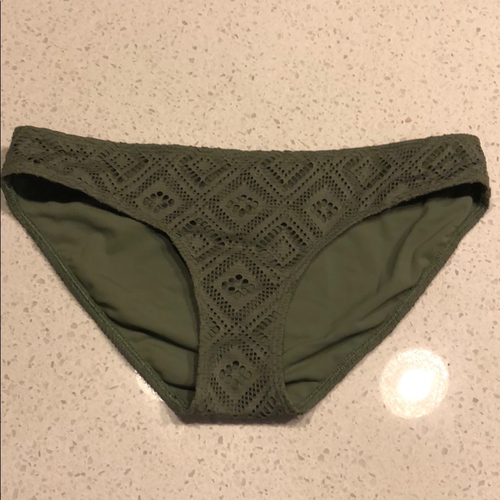 Aerie Hunter Green Swim Bottoms